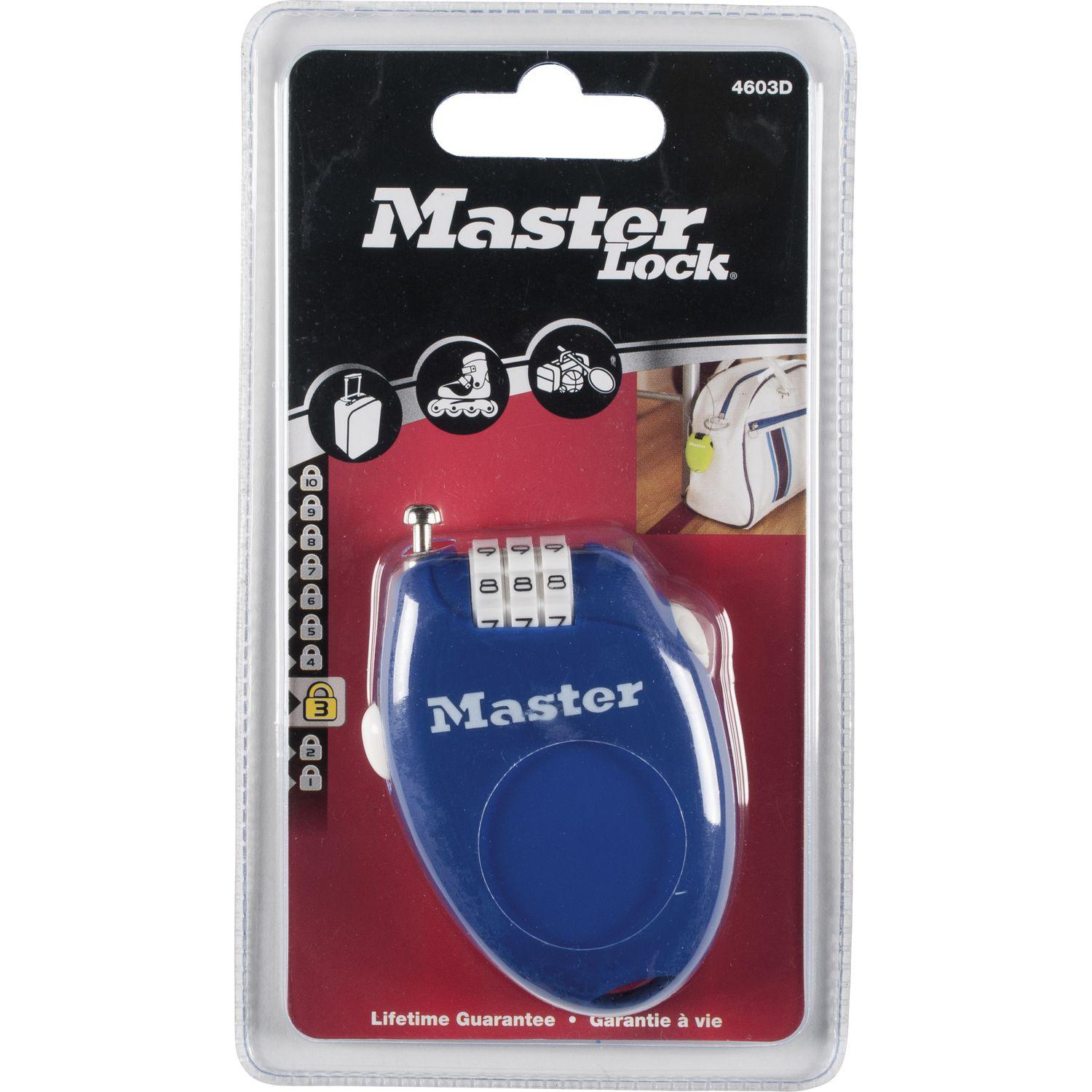 Master Lock Kabelschloss 4603 EURD mit Zahlenkombination SB