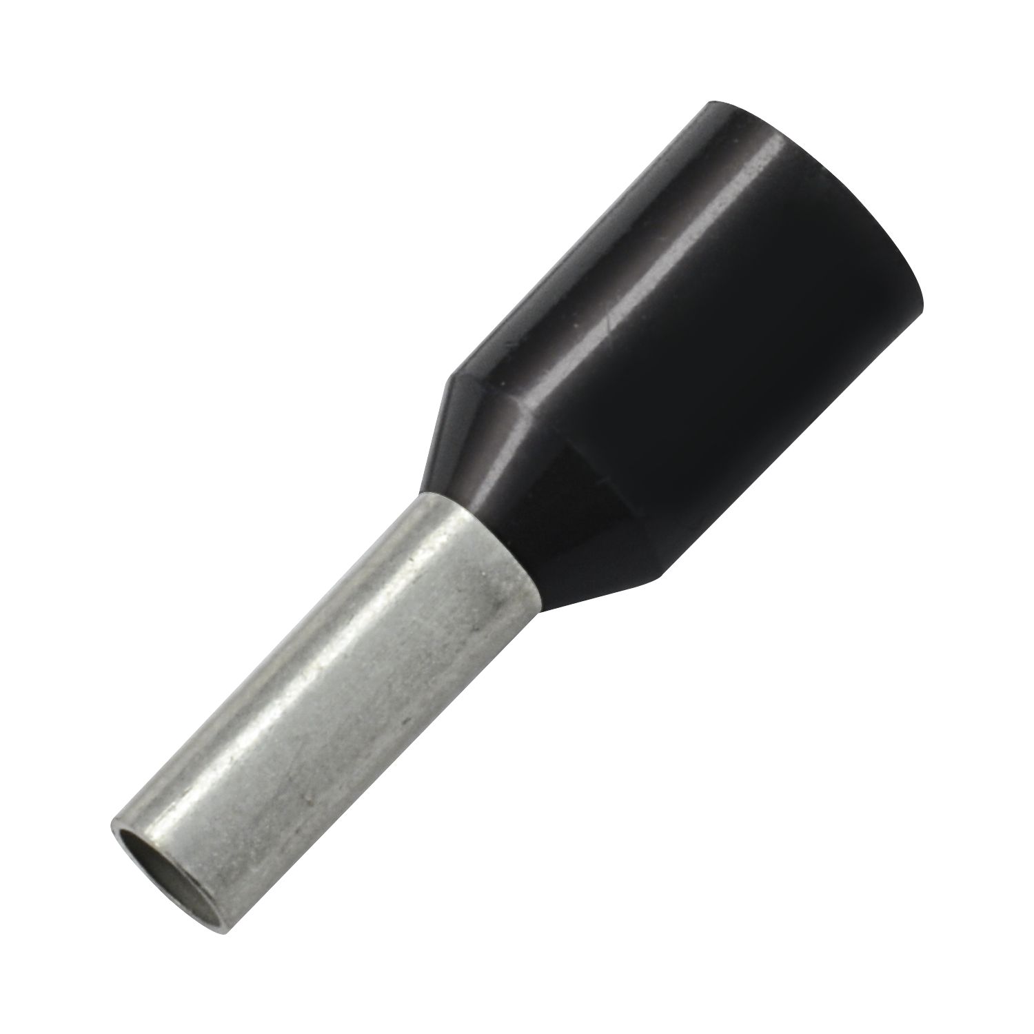 SCH Aderendhülse 1.5x8/14 mit Kragen schwarz