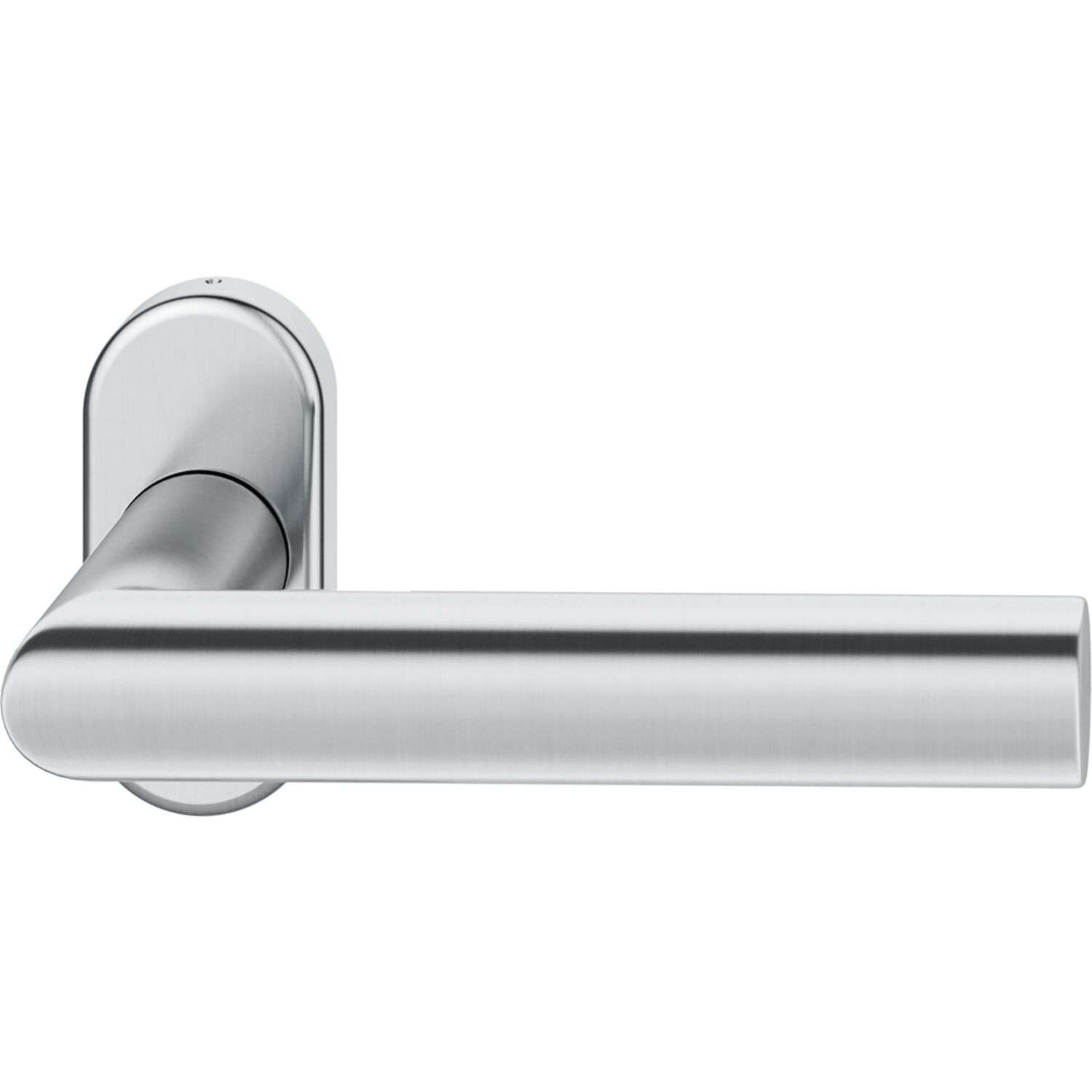 ninka FSB Rahmentürdrücker 09 1108 Hochhaltefeder B ovale Rosette Edelstahl matt