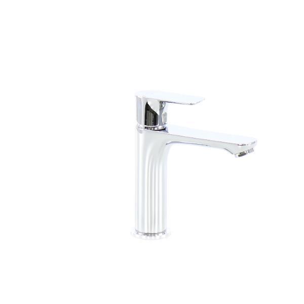 SOLIDO Waschtischarmatur Connect Air Grande Slim A7012AA, druckfest, Chrom