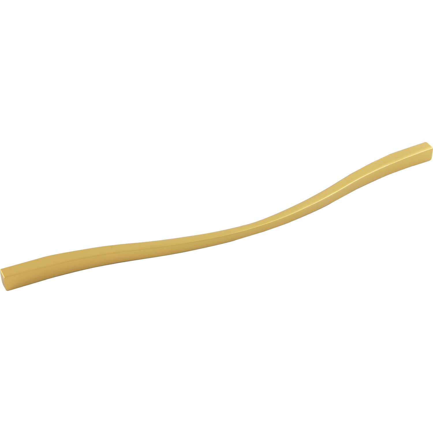 ESTAMP Möbelgriff Fluid Lochabstand 192/224mm Breite 236mm zink gold matt lackiert