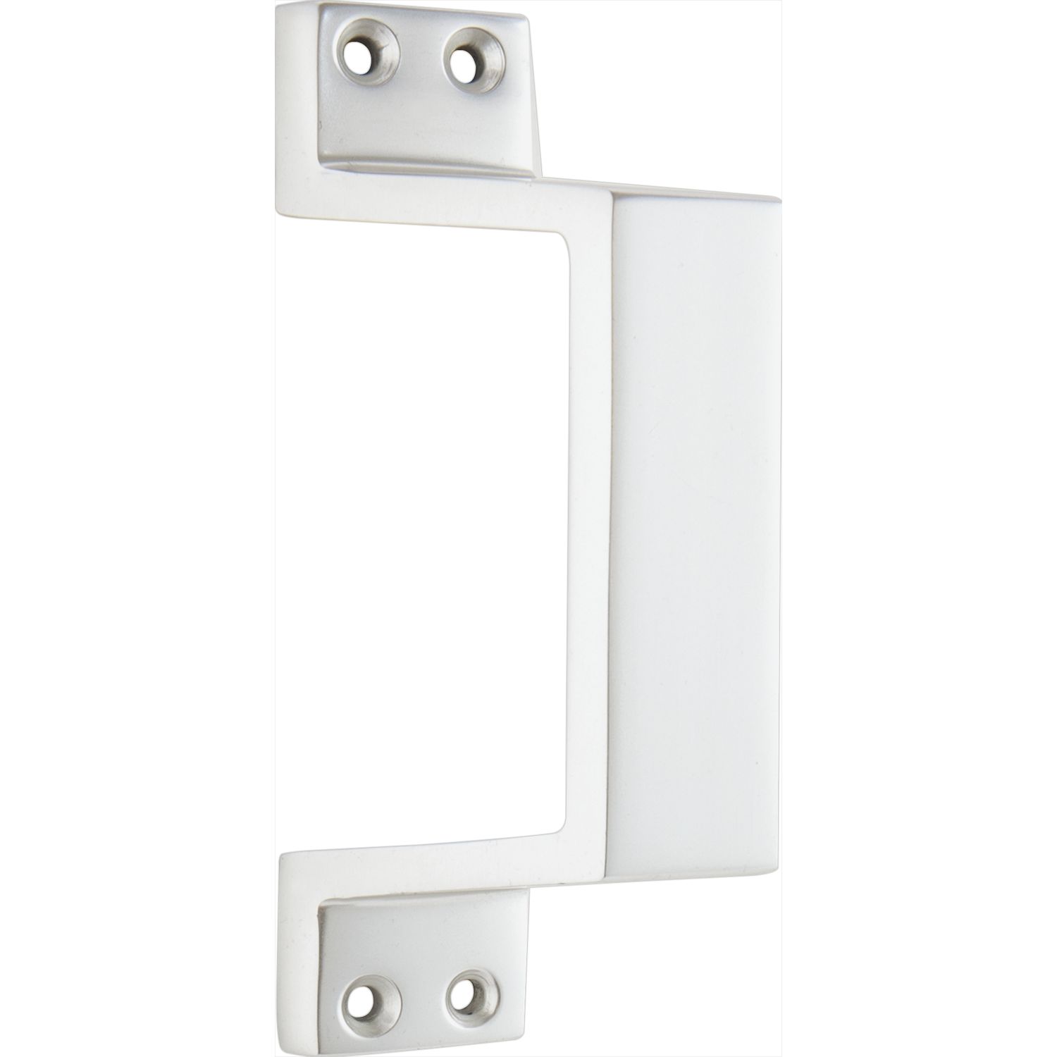 KWS Schiebetorgriff 5315 schräg 140mm Aluminium neusilber eloxiert