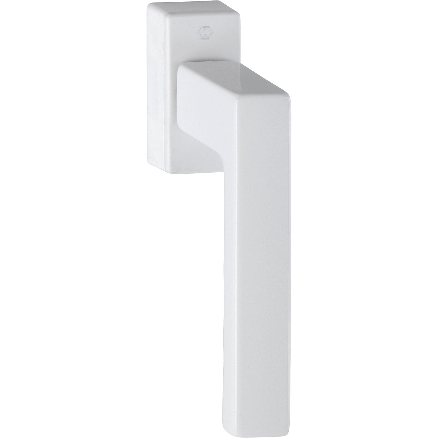 Hoppe Fenstergriff TOULON Vierkant 7x32-42mm Alu weiß