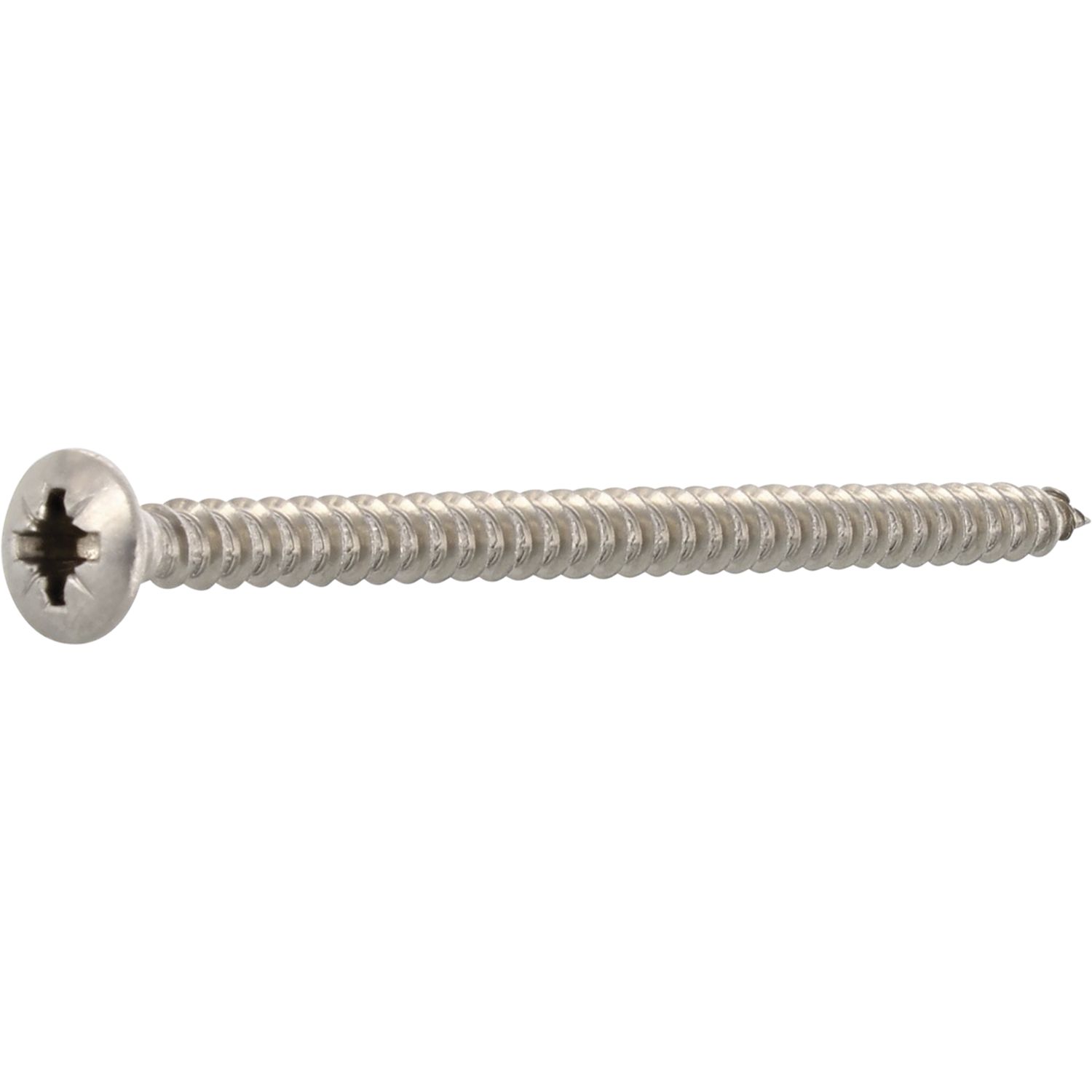 Spanplattenschraube Linsensenkkopf 3.0x 30 Vollgewinde Pozidriv 1 Edelstahl A2 (500 Stück)