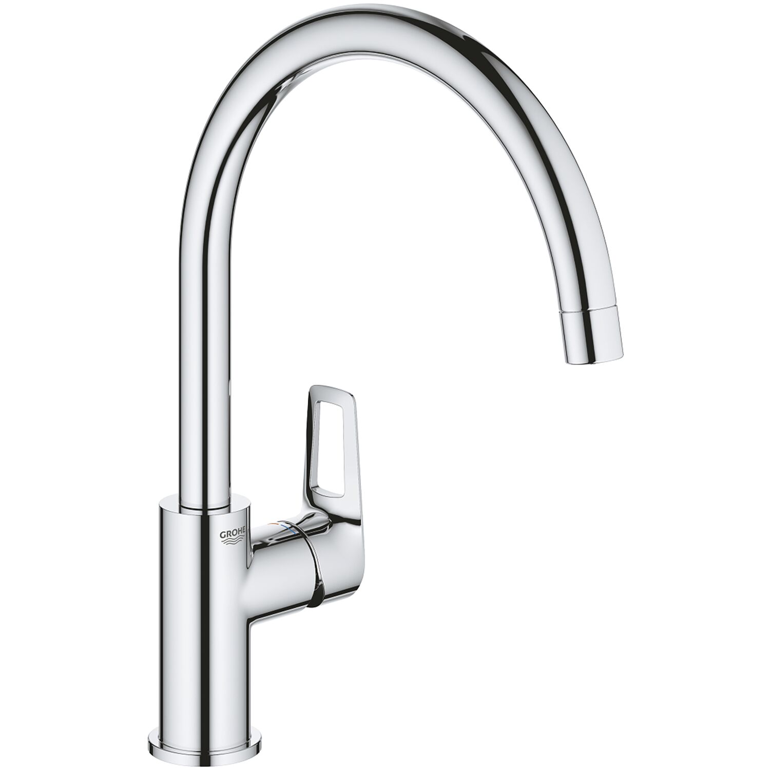 GROHE Küchenarmatur Bau Loop 31368001 druckfest Chrom