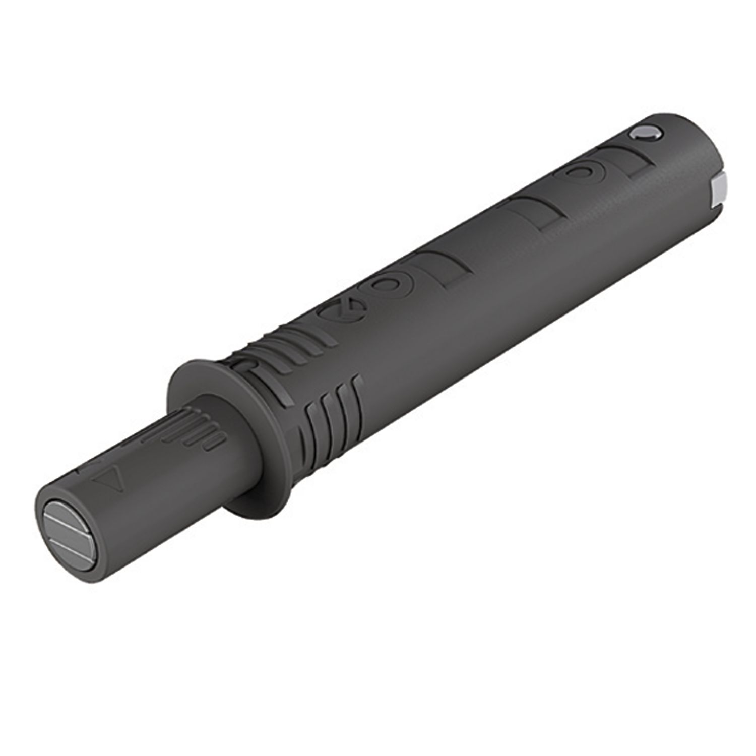 ITALIANA ferramenta K-Push Tech Druckschnapper mit Magnet, Hub 14 mm, anthrazit