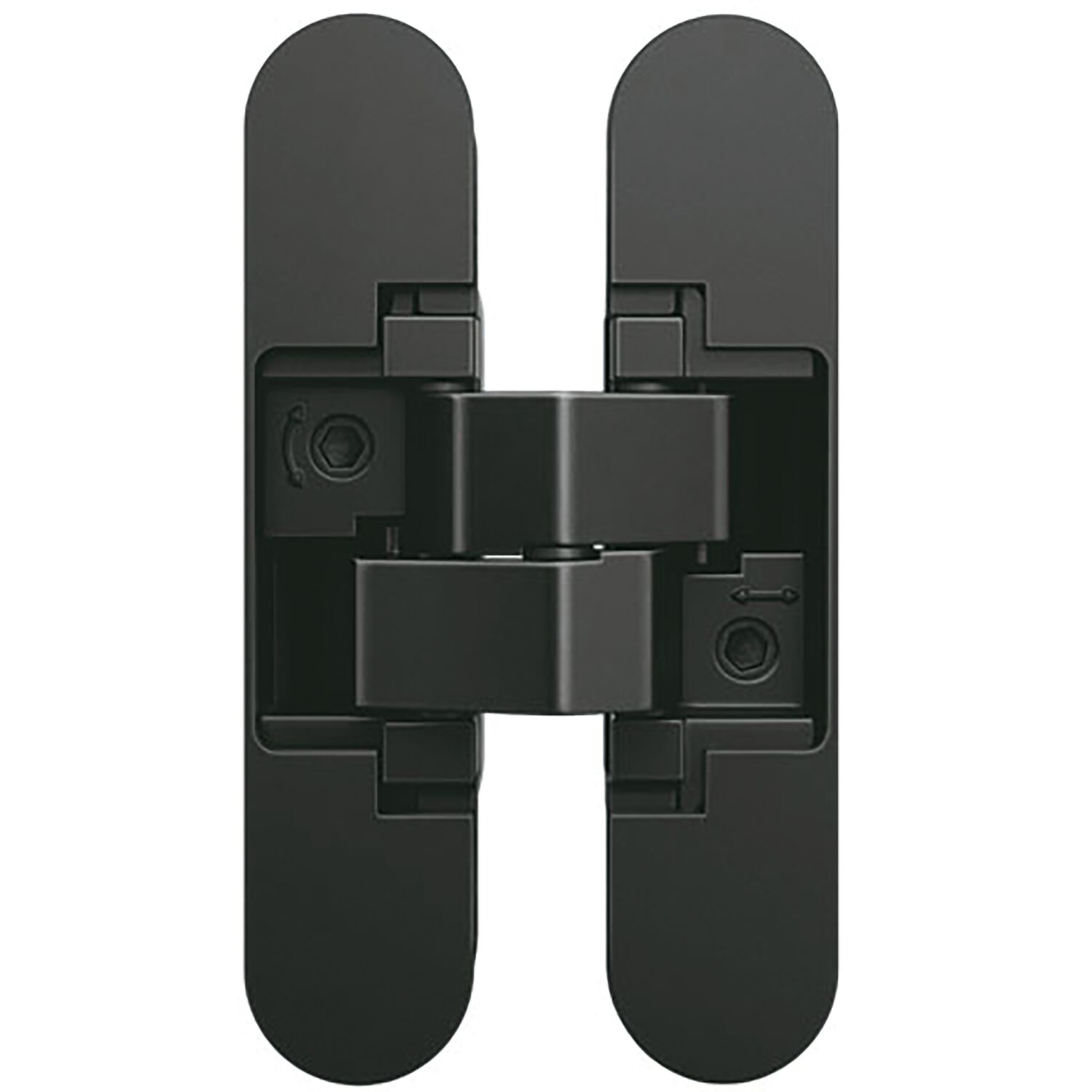 ANSELMI Türband verdeckt AN 172 3D, Zinkdruckguss schwarz