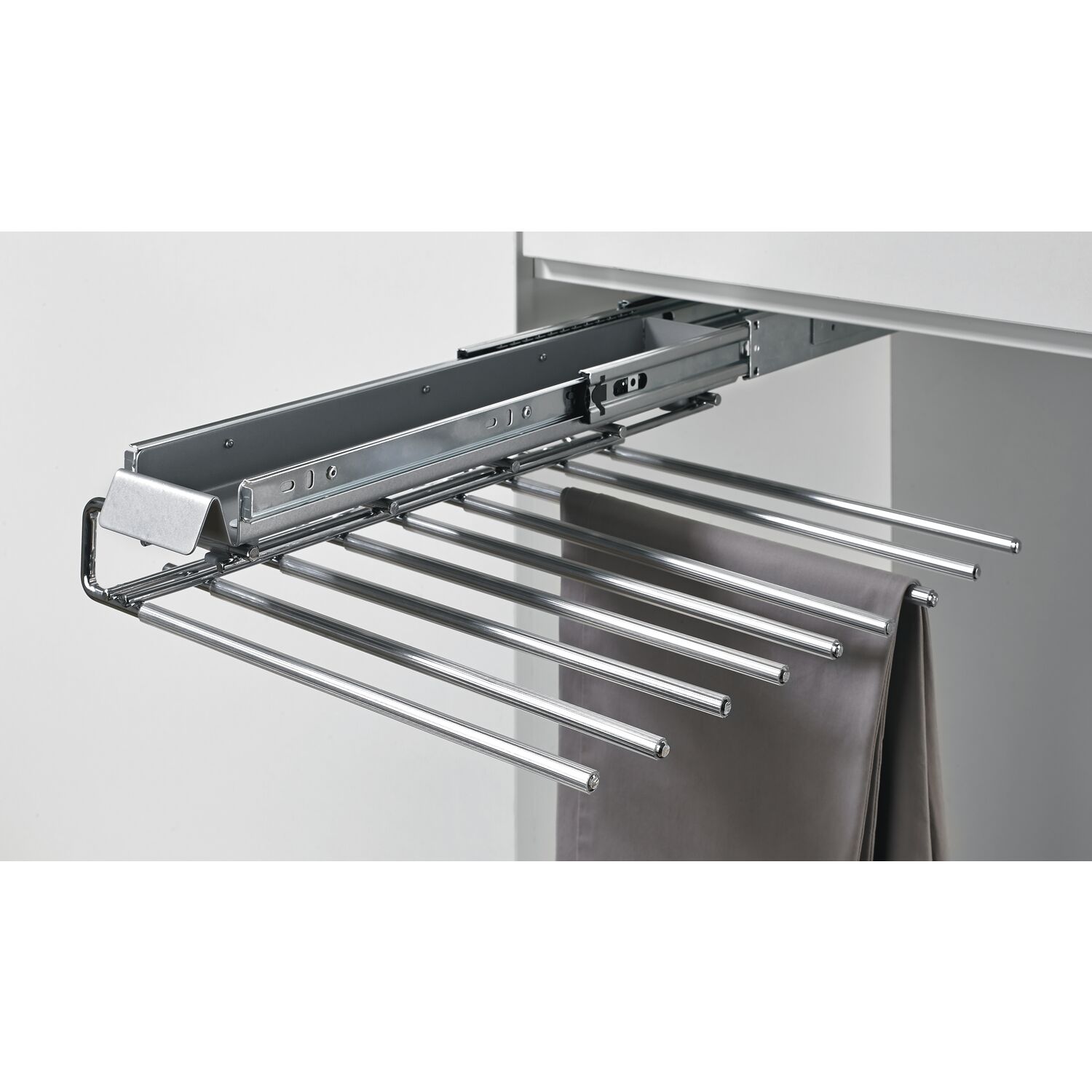 Hettich Hosenhalter Silent System Stahl verchromt