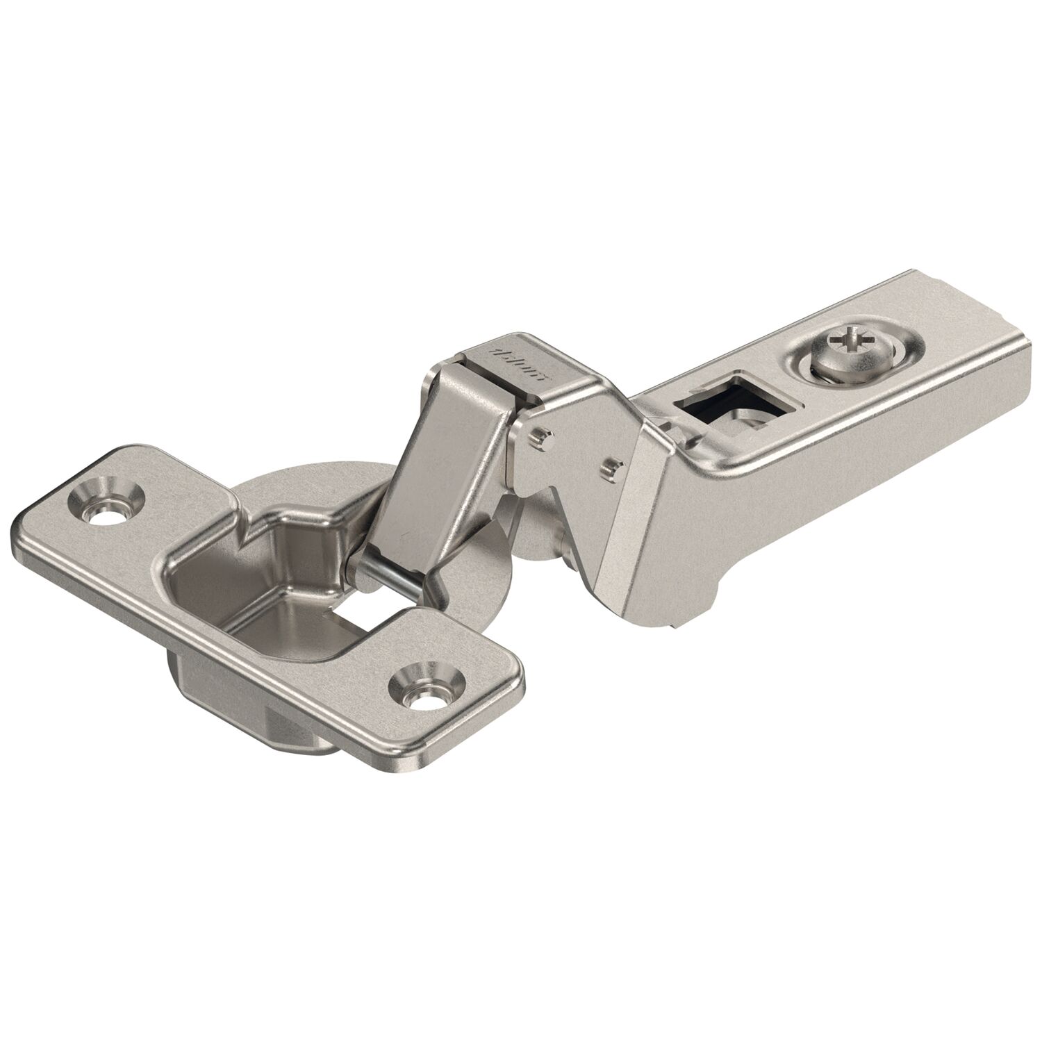 blum CLIP Standardscharnier 100°, 18mm gekröpft mit Feder, Schrauben