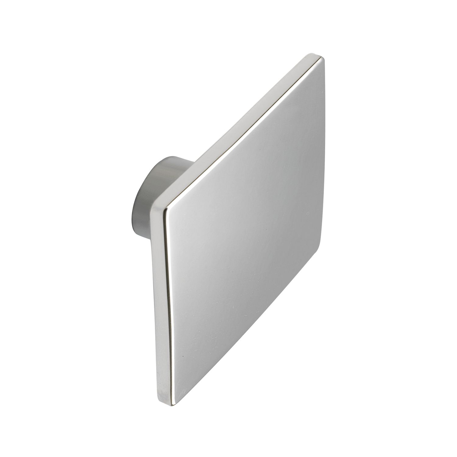 ESTAMP Knopf Lugus Breite 50 mm, Tiefe 25 mm, ZN verchromt poliert
