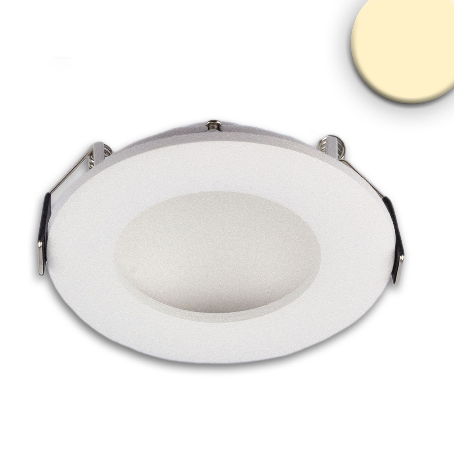 ISOLED LED Downlight LUNA 8W indirektes Licht weiß warmweiß