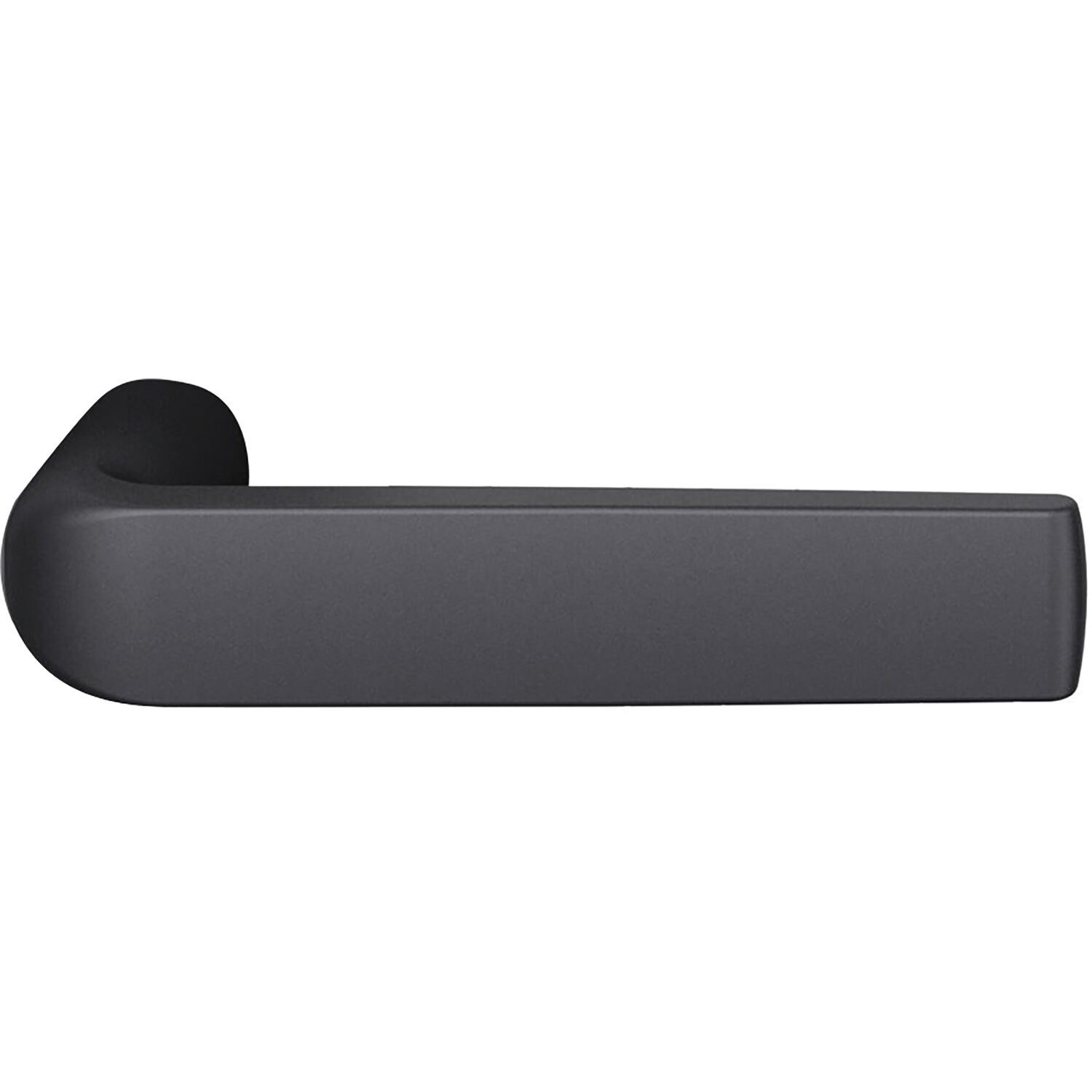 FSB Drückerlochteil 10 1267 04601 FH AGL, Aluminium schwarz matt