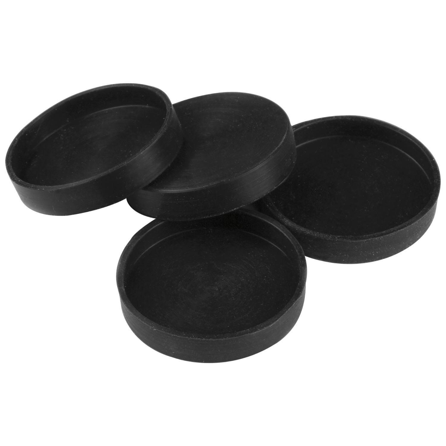 Supermagnete Gummi-Kappen Ø 26 mm, Höhe 5mm zum Schutz
