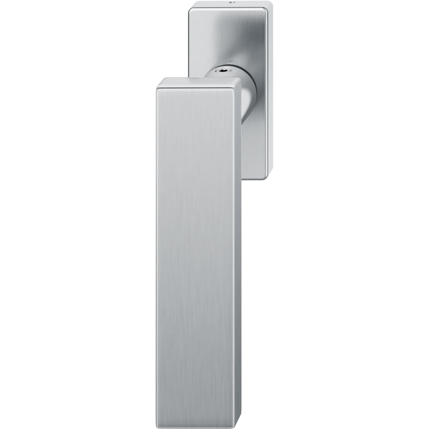 FSB FSB Fenstergriff 34 1003 eckige Rosette, Edelstahl matt