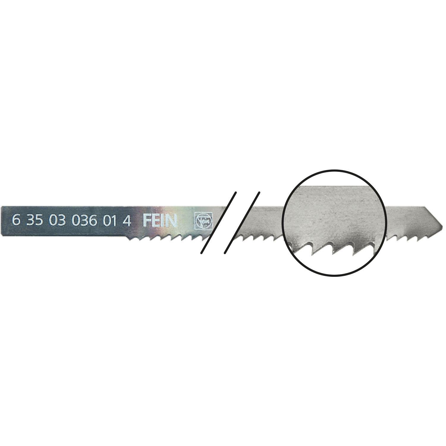 Fein Stichsägeblatt 88 mm Edelstahl - 5 Stück