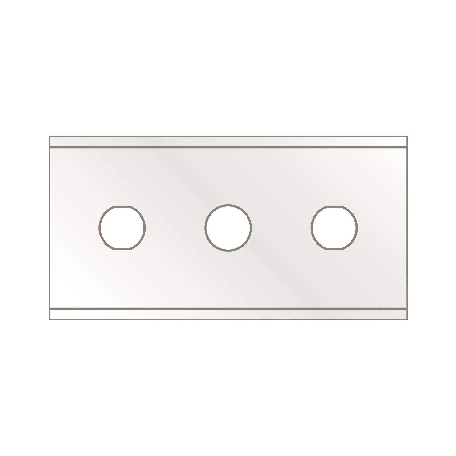 Martor Industrieklinge mit Breitschliff (10 Klingen)