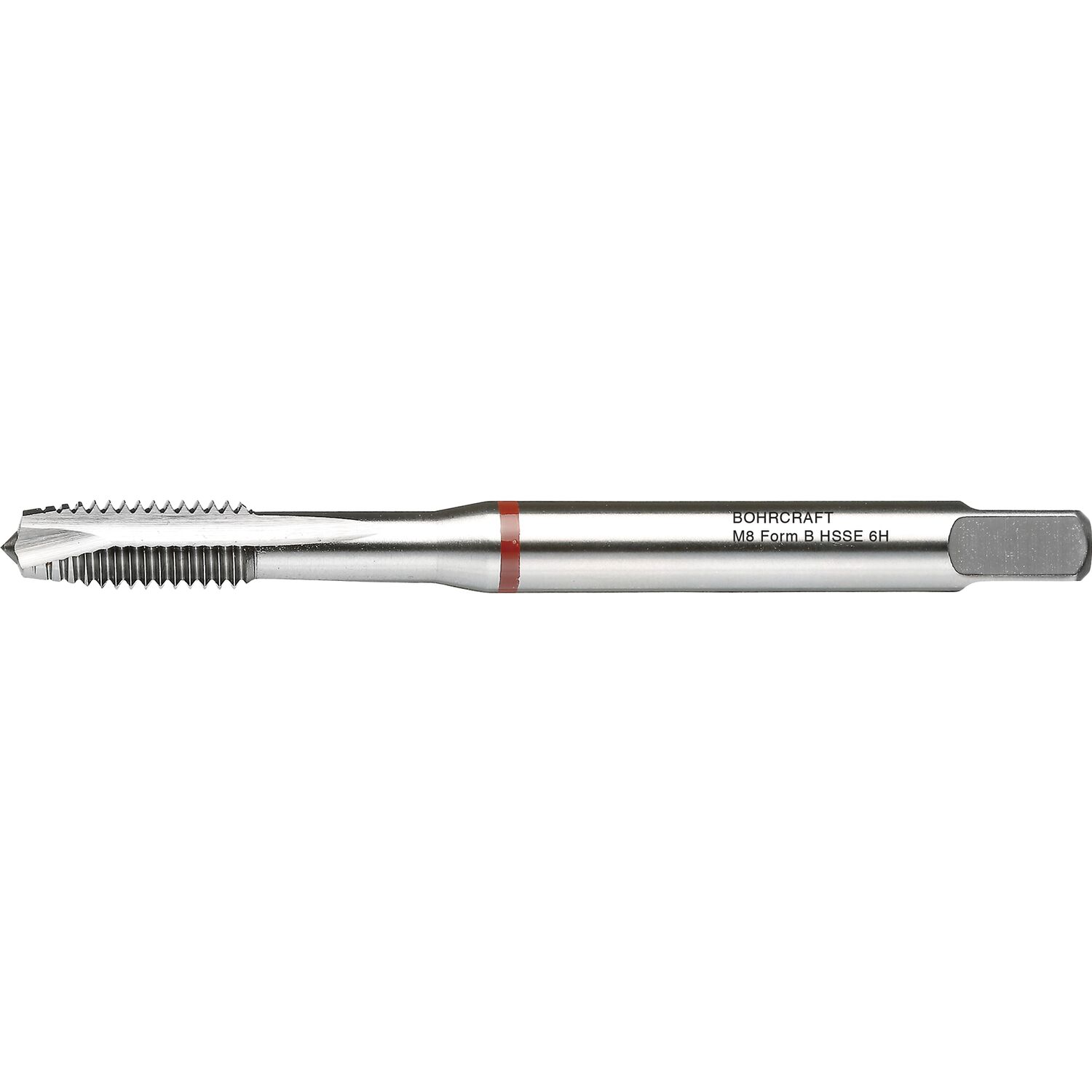 Bohrcraft Maschinengewindebohrer Form B DIN371 M10 verstärkter Schaft Rotring
