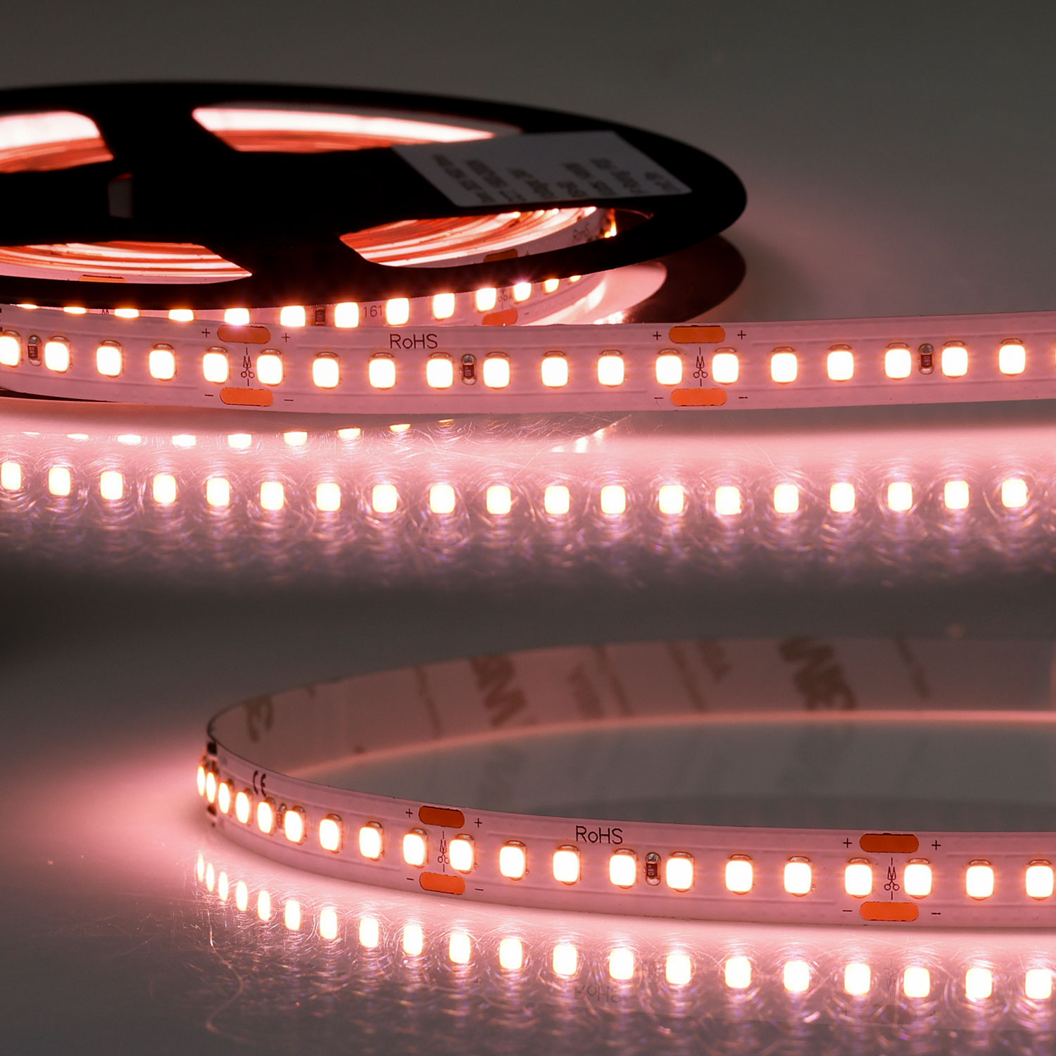 ISOLED LED CRI Food Flexband Meat 24V DC 14,4W IP20 5m Rolle 160 LED/m