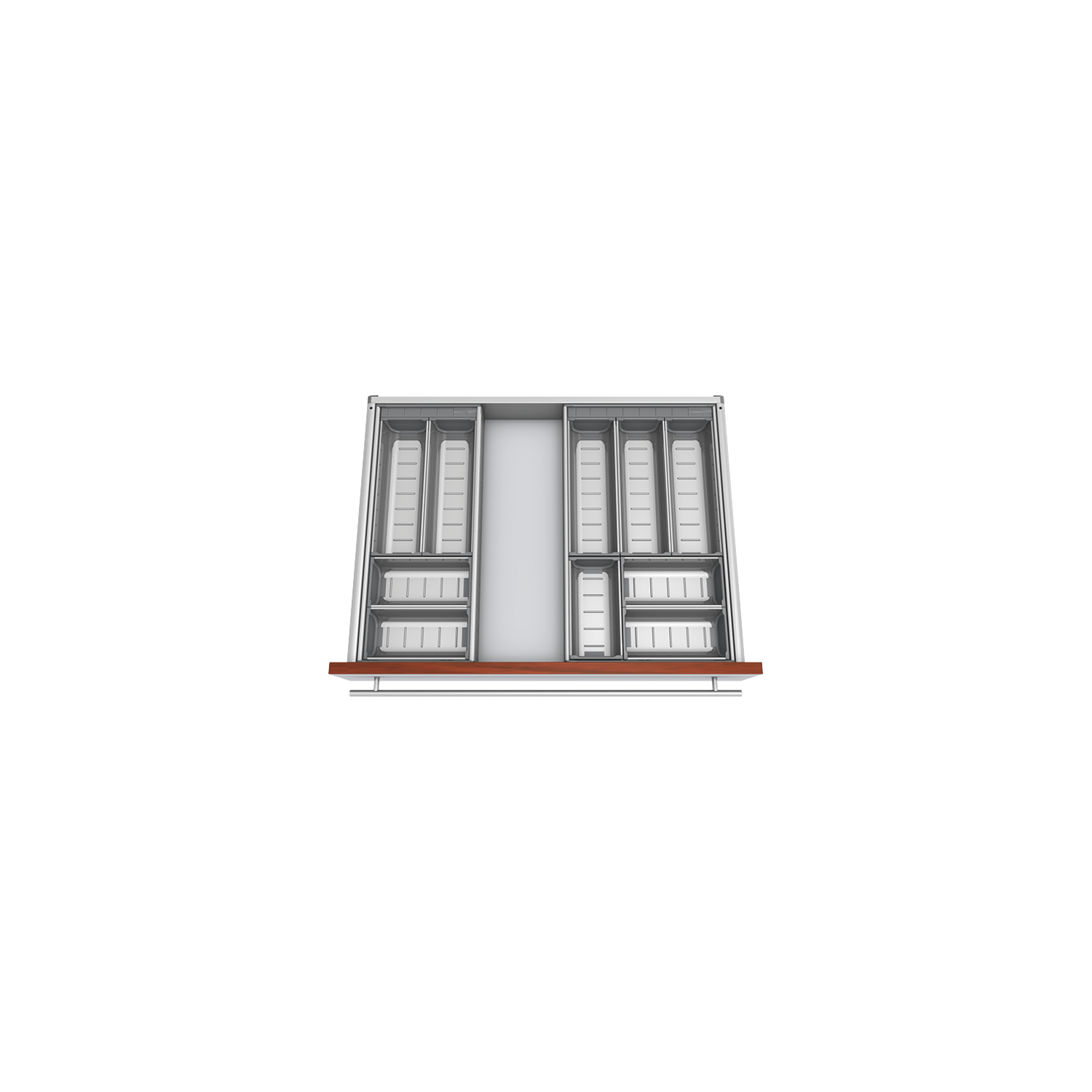 blum ORGA-LINE Schalen-Set KB 700 - 799/NL 450 mm Edelstahl/Kunststoff