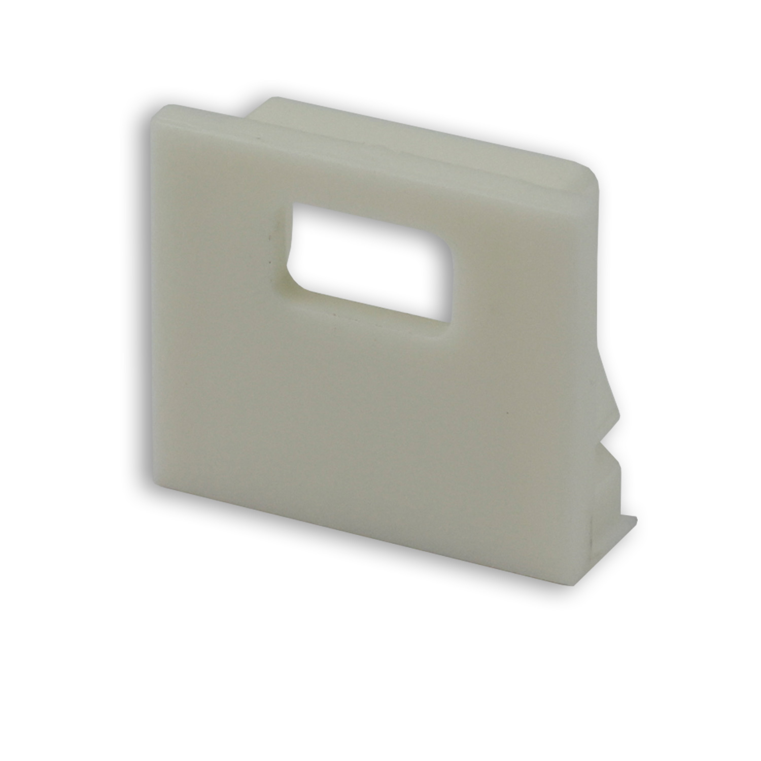 ISOLED Endkappe EC78W weiß für Profil PURE12 S mit Kabeldurchführung 1 STK