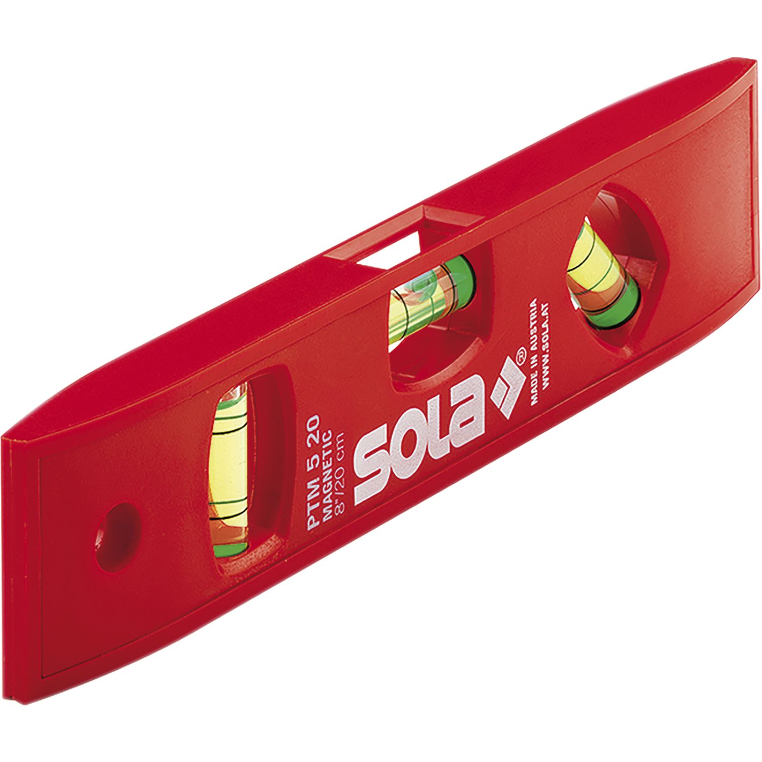 Sola Torpedo-Wasserwaage PTM5 20 magnetisch Länge 200 mm