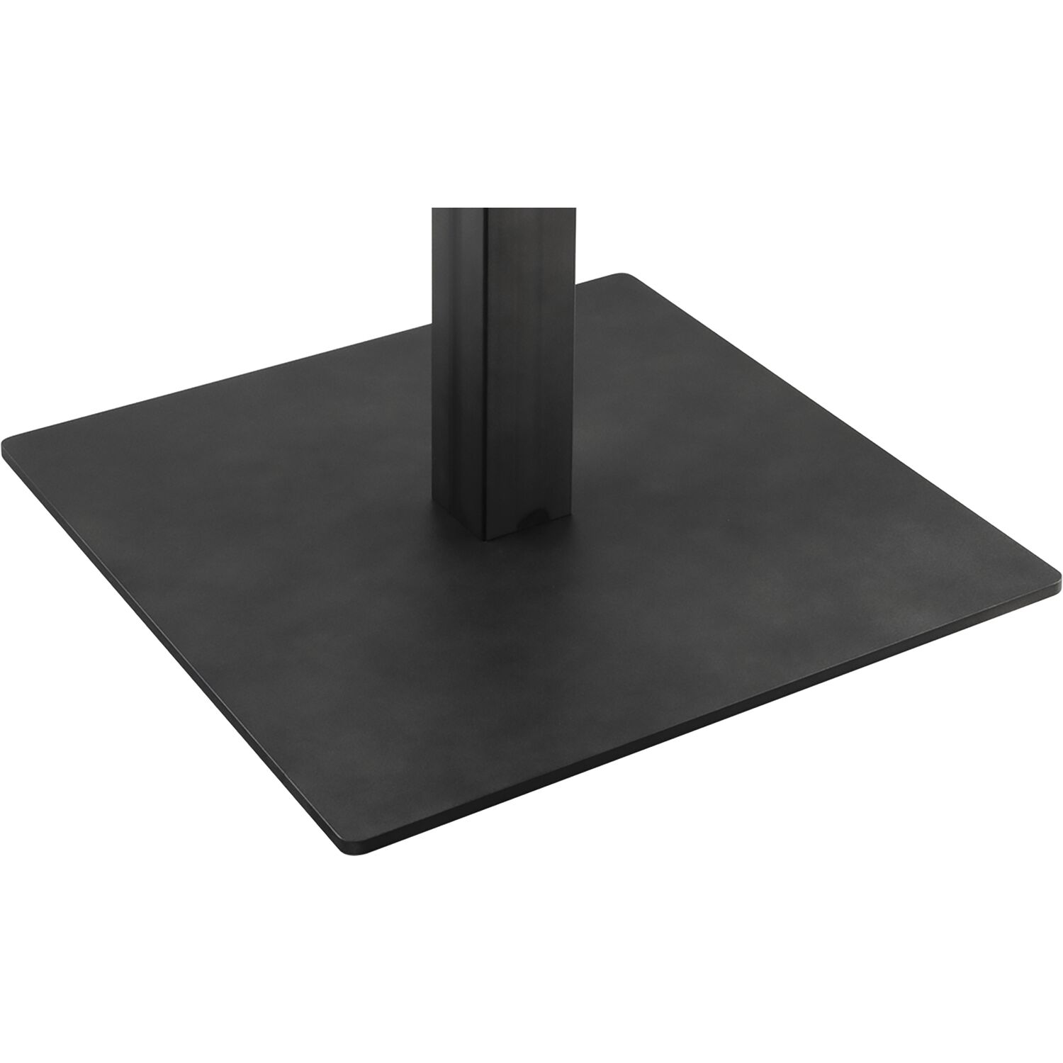 Simausrom Bodenplatte Amila 500 x 500 mm Schwarzstahl schutzlackiert