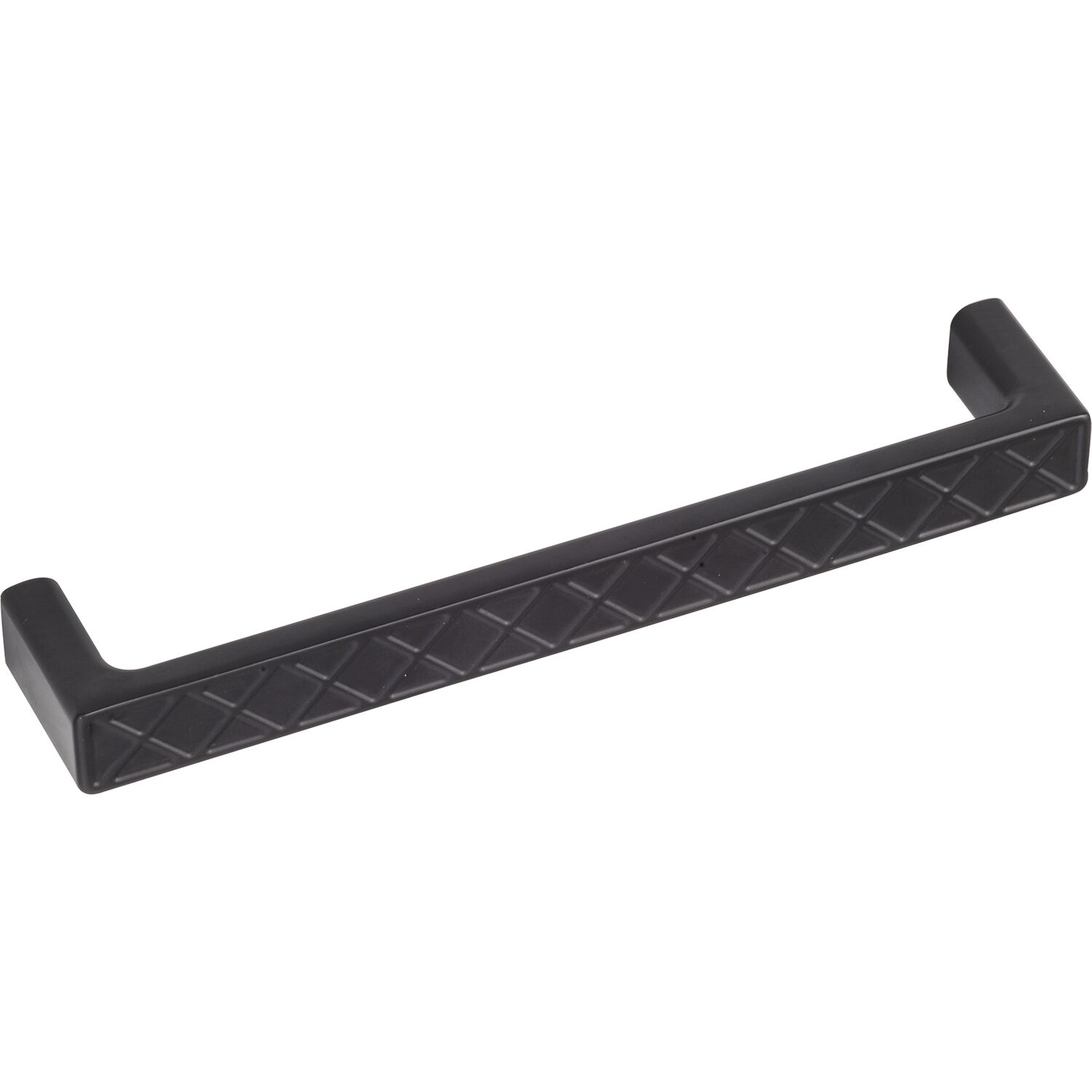 furnipart Möbelgriff Wafer Breite 175,5 mm, Zinkdruckguss schwarz matt