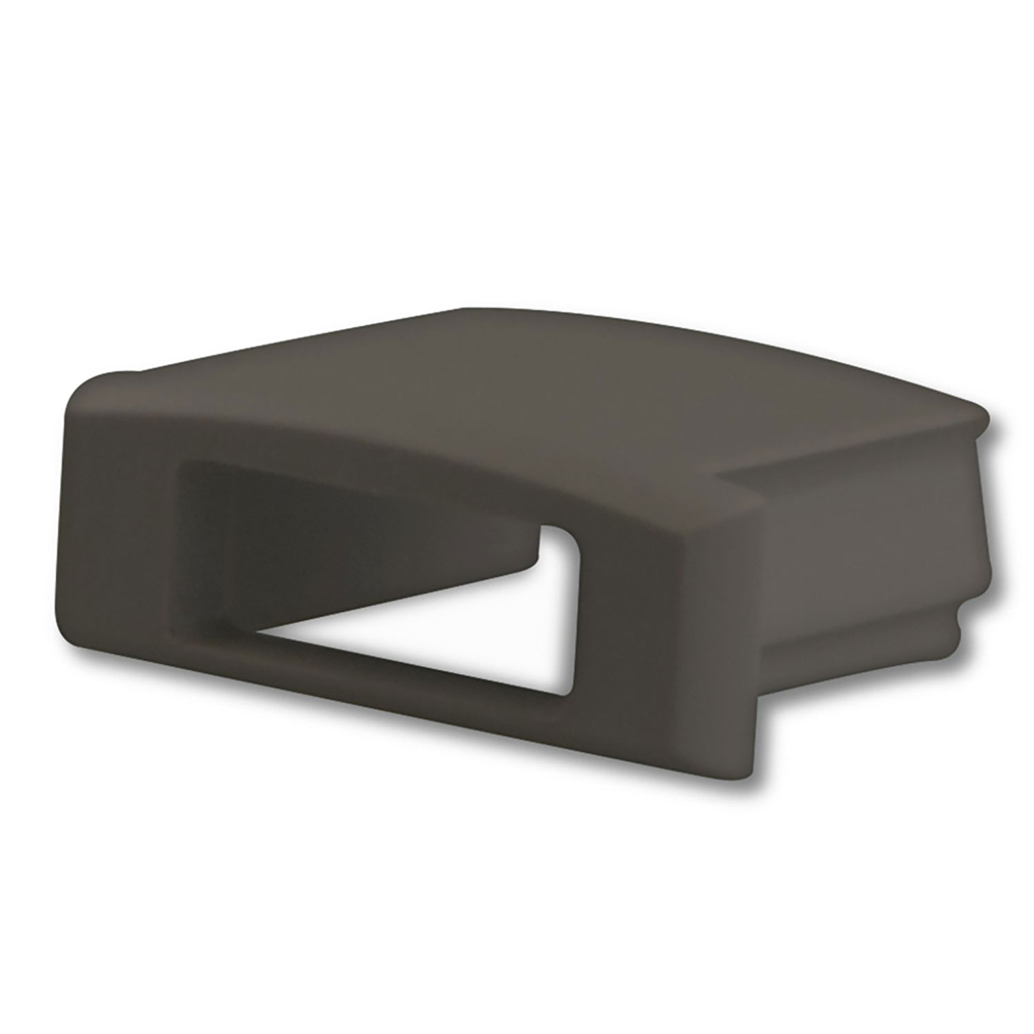 ISOLED Endkappe EC2B schwarz für SURF12 FLAT mit Kabeldurchführung 1 STK