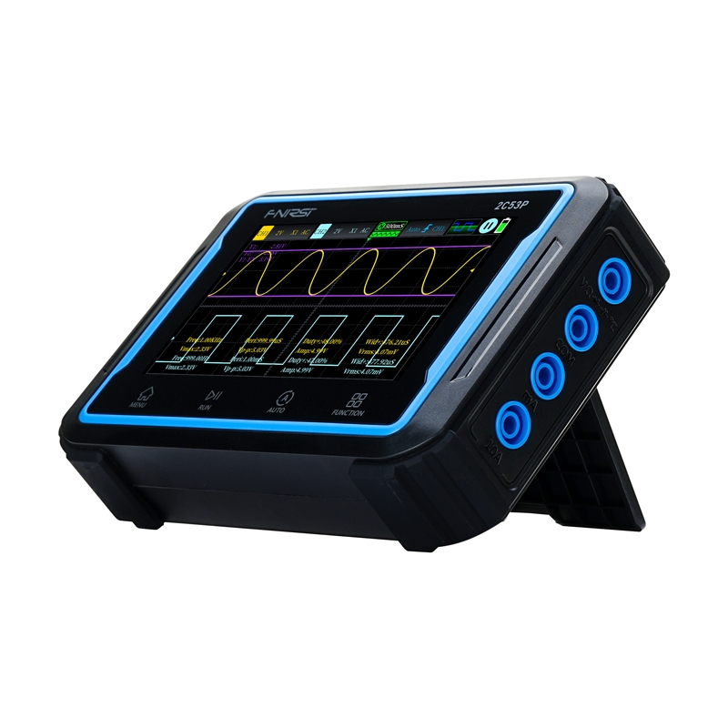 FNIRSI Tragbares 3-in-1-Oszilloskop mit 4,3-Zoll-Touchscreen
