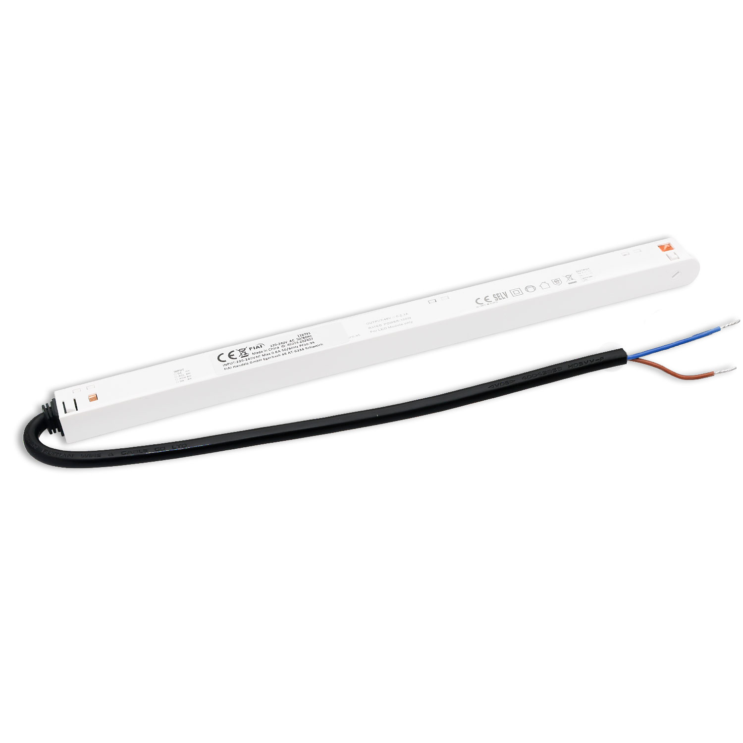 ISOLED Track48 Inline-Trafo weiß 100W 48V DC