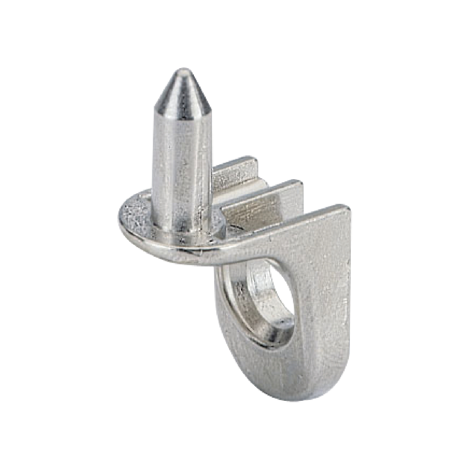 Hettich SEKURA 7 Bodenträger zum Anschrauben, Bohr ø 5 mm, Zinkdruckguss vern.