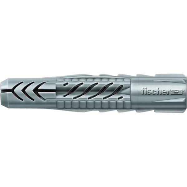 FISCHER UX 10x 60 R Universaldübel Nylon grau mit Rand (25Stk)