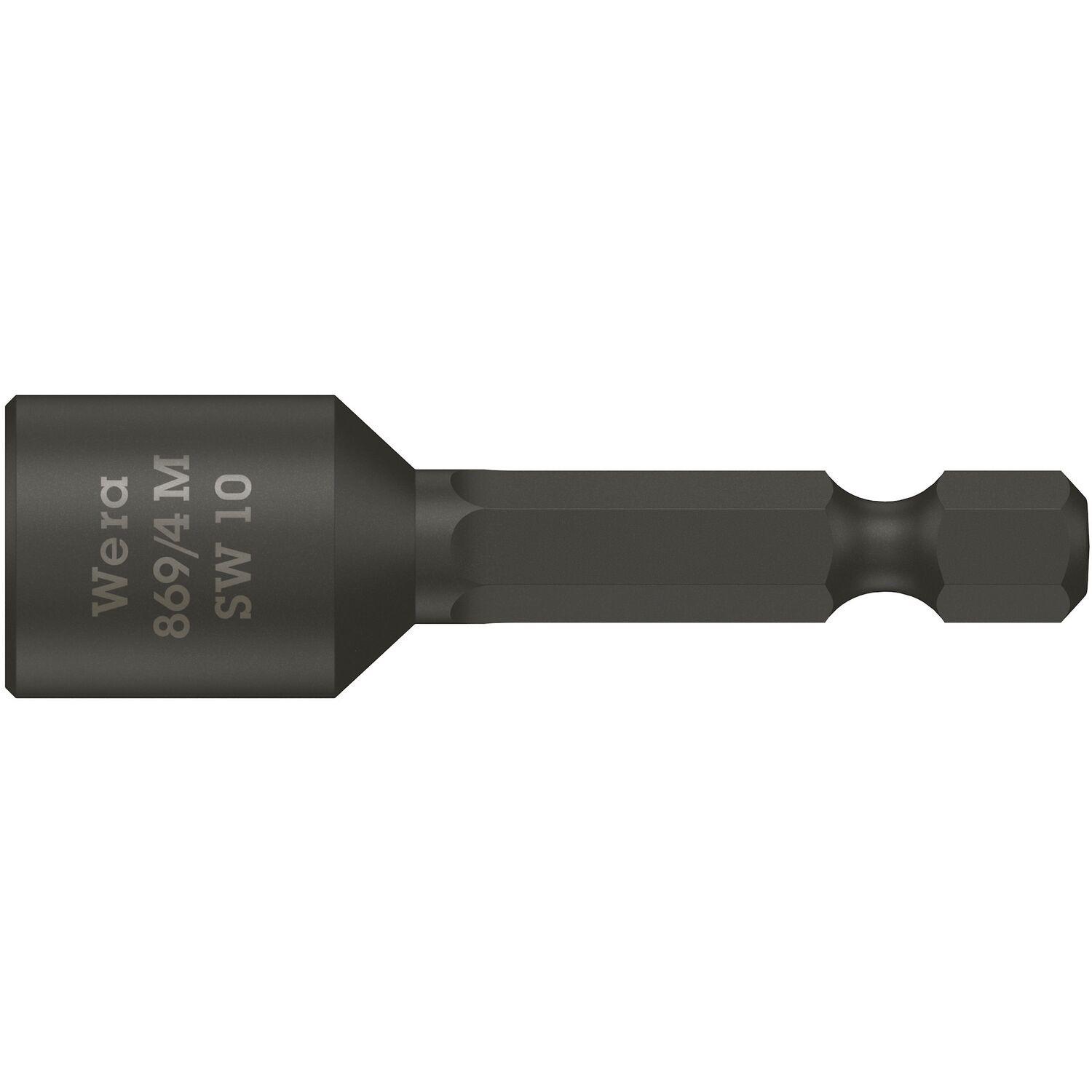 Wera Steckschlüssel-Einsatz 869/4M mit Magnet 1/4"sechskant 11.0/50 mm sechskant