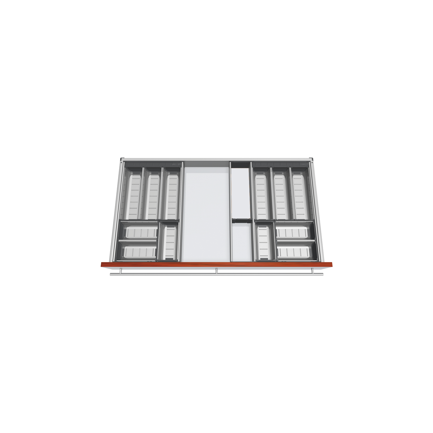 blum ORGA-LINE Schalen-Set KB 901 - 999/NL 500 mm Edelstahl/Kunststoff