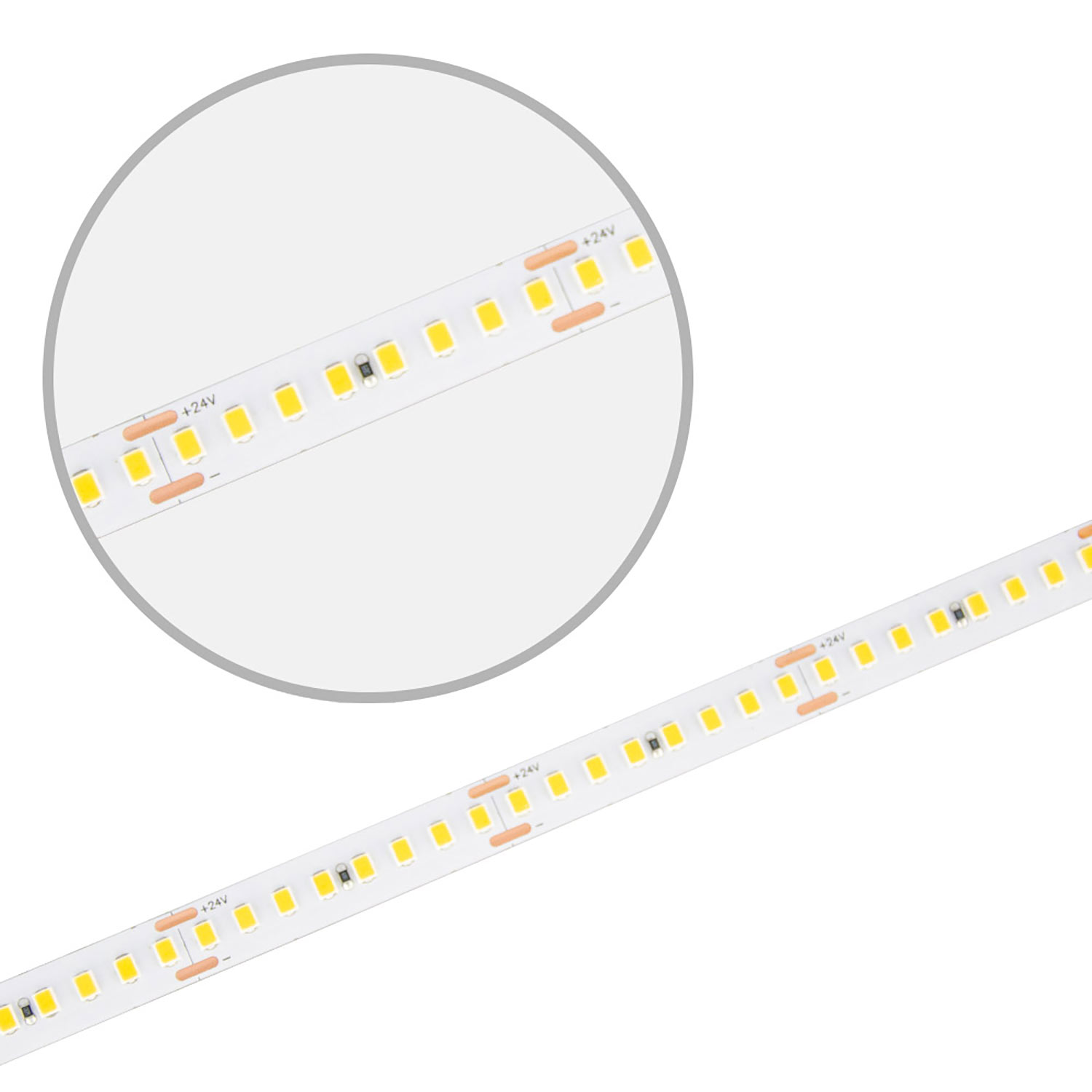 ISOLED LED HEQ940 Flexband High Bright 24V DC 17W IP20 4000K 160 lm/W 5m Rolle 160 LED/m