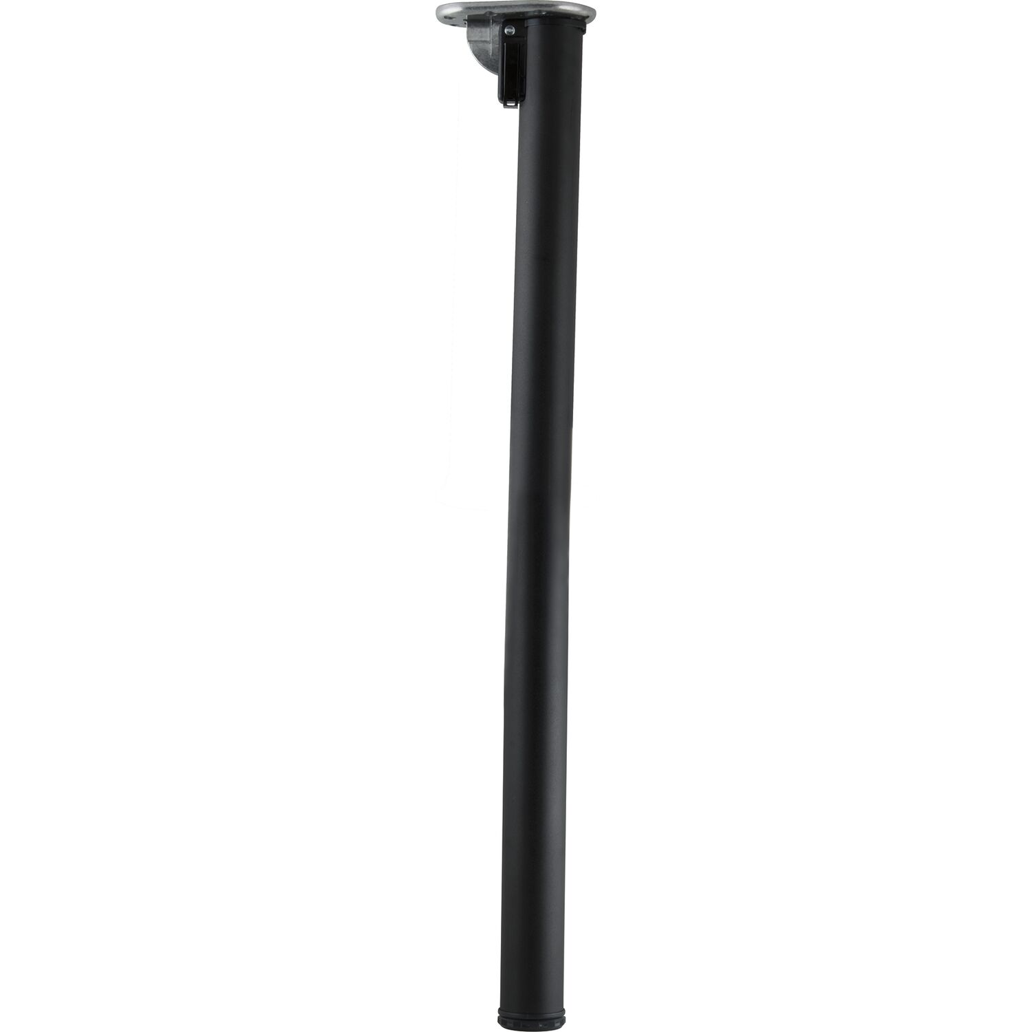 CAMAR Tischfuß "Click" ø 50 mm, Länge 705 mm, Stahl schwarz geperlt