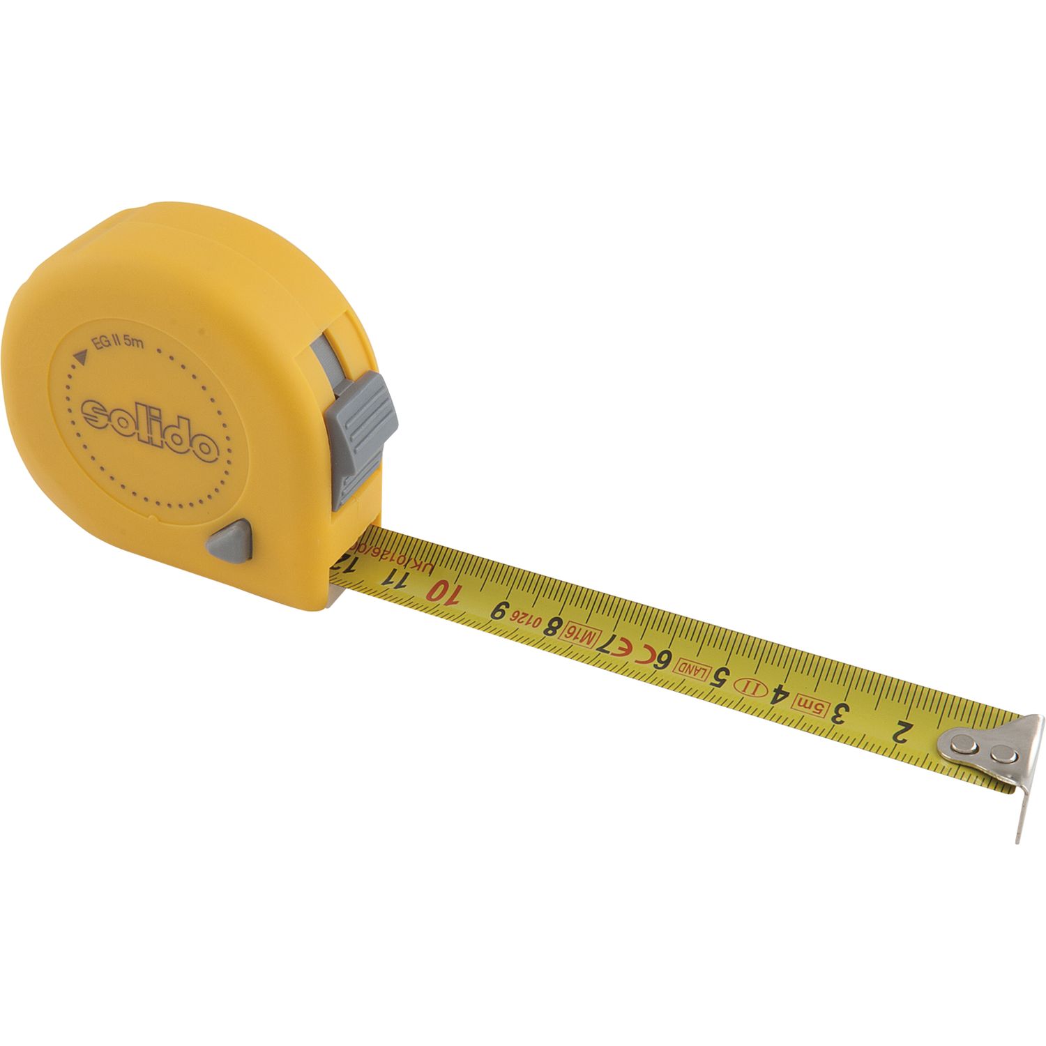solido Rollbandmaß 5mx19mm EG-Prüfzeichen Genauigkeit II