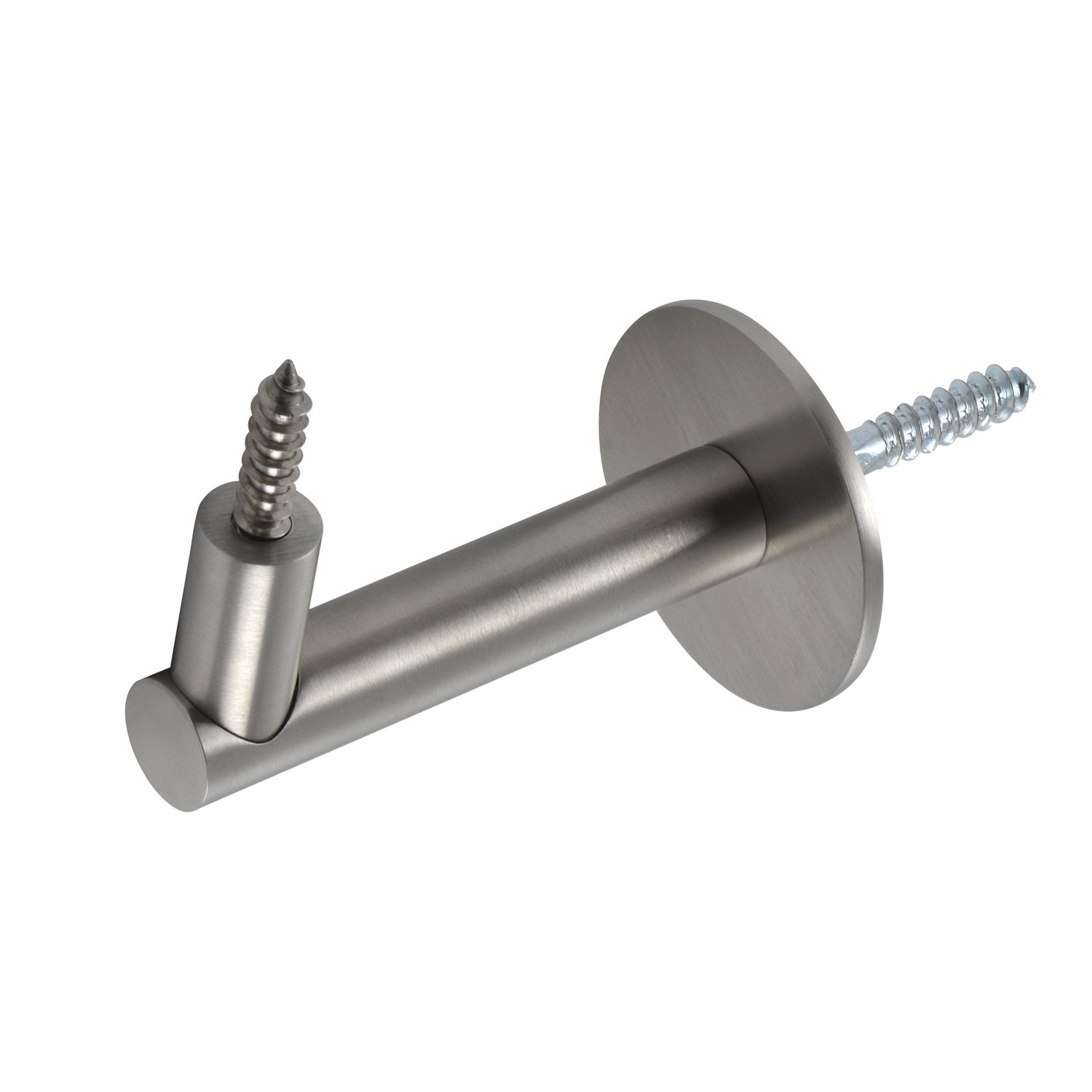Marchesi Handlaufträger Rosetten ø 50 mm, Wandabstand 75 mm, Edelstahl matt