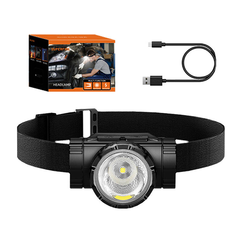 Superfire Stirnlampe HL96 100 Lumen USB