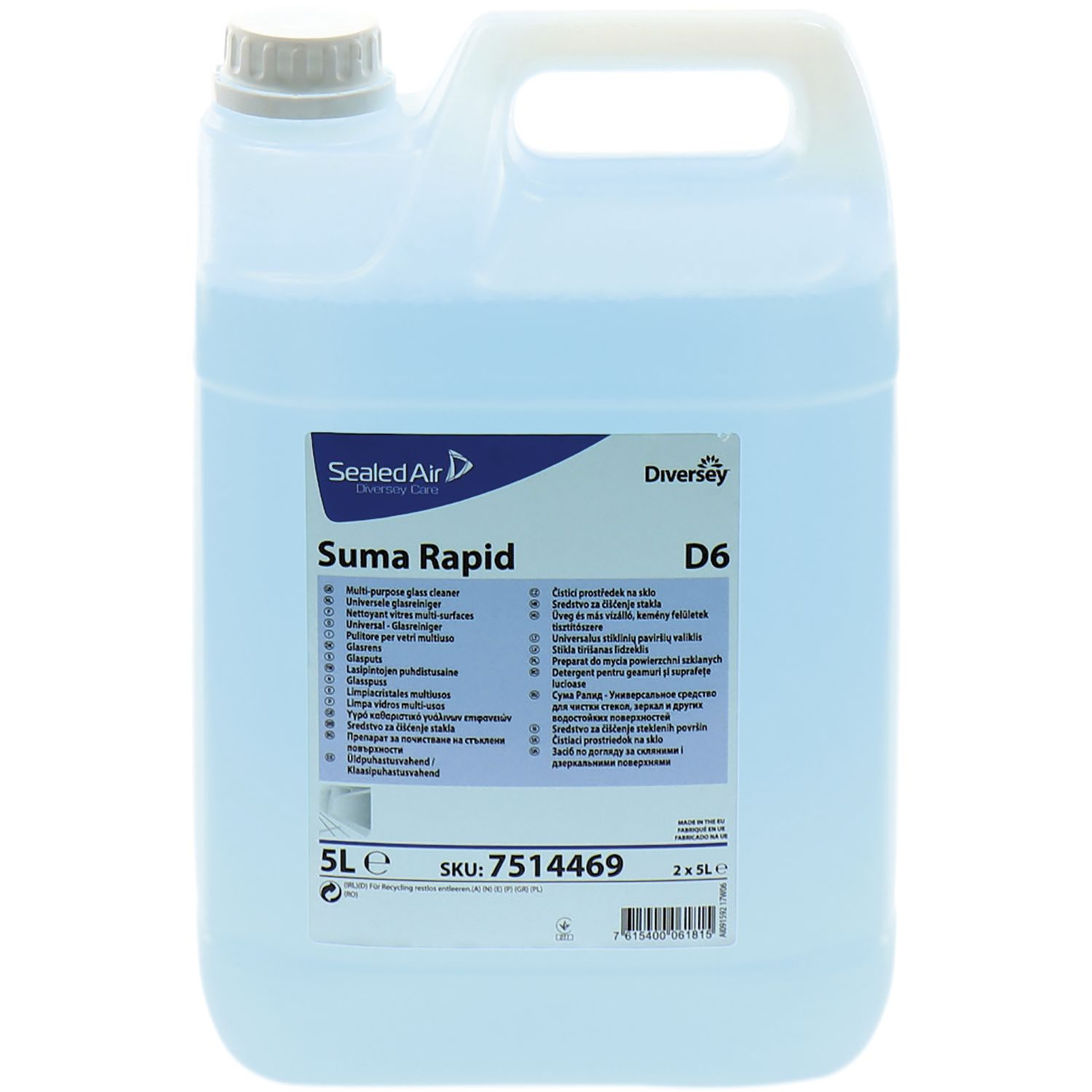 Diversey Suma Rapid D6 Universal-Glasreiniger 5l