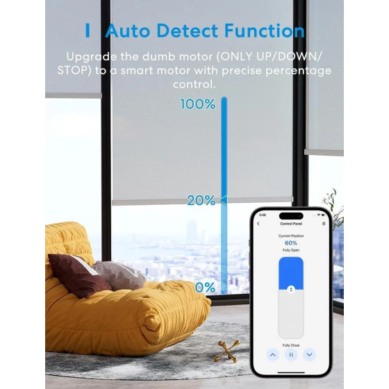 Meross Smarter Rollladenschalter WiFi Matter
