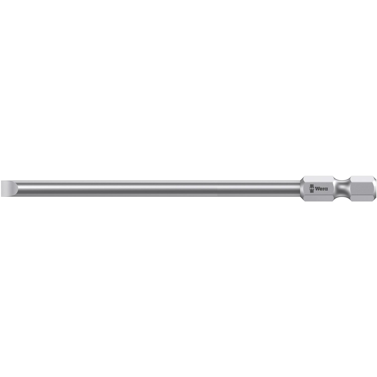 Wera Bit-Einsatz 800/4Z lang 1/4"sechskant 0.6 x 3.5 x 70 mm Schlitz