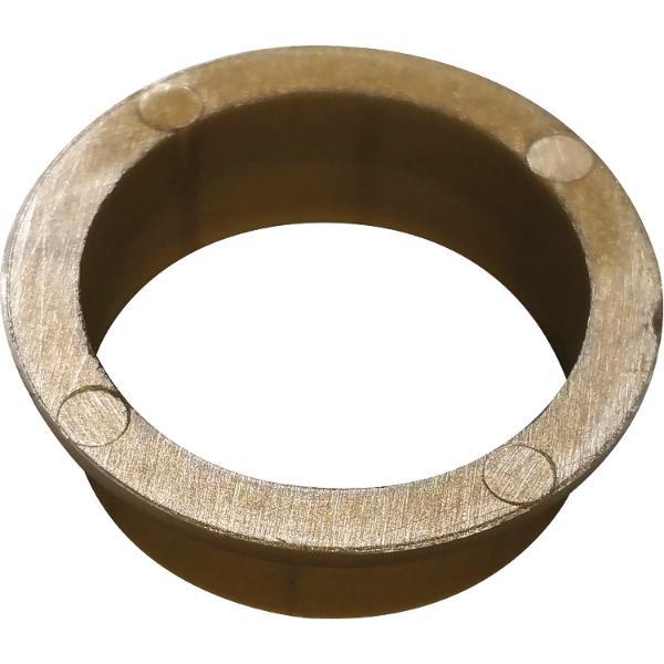 Drückerführung 16mm Kunststoff braun