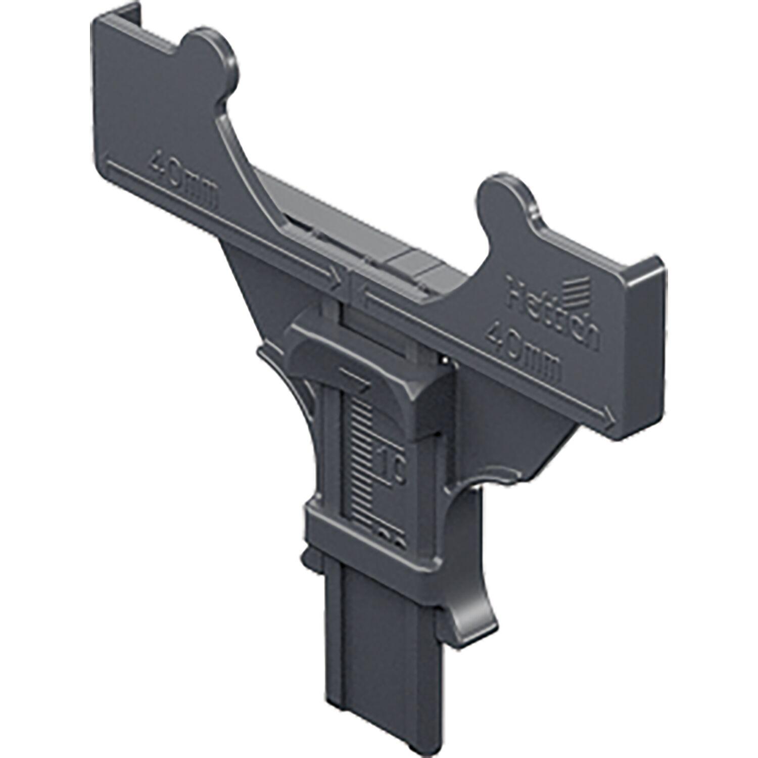 Hettich SENSYS Positionierhilfe für Adapter-Klebemontage, Kunststoff