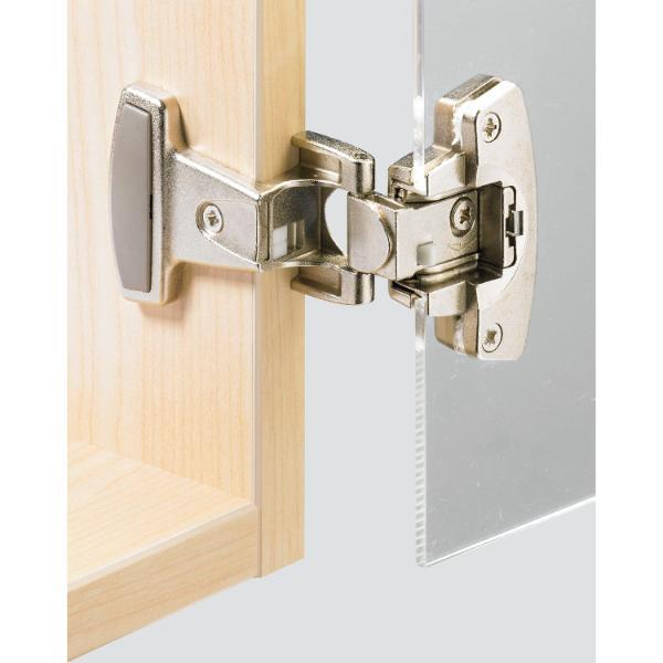 Hettich Selekta Pro 2000 Glastür-Zierkappe, Topfart TH32, Zinkdruckguss vern.