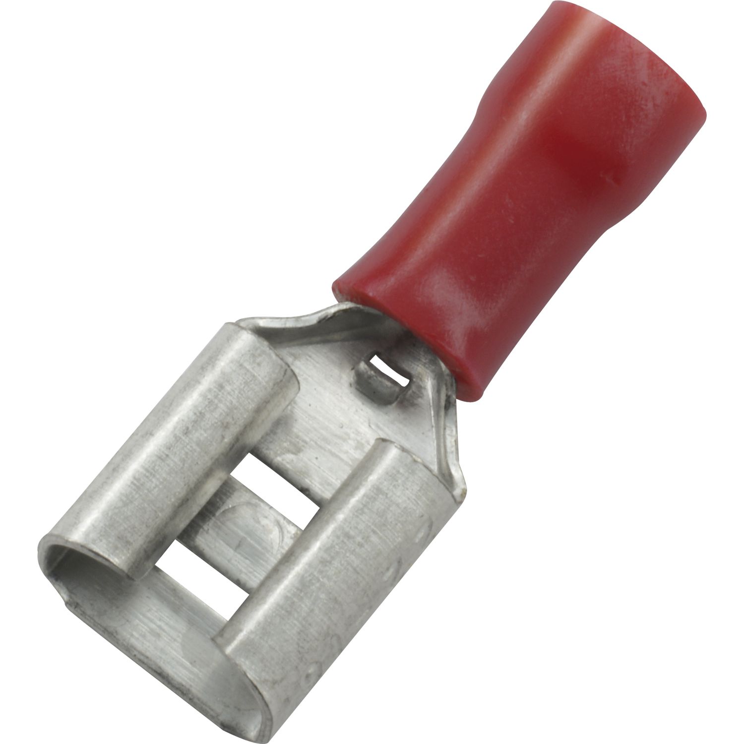 ninka Flachsteckhülse 4,8x0,5 Querschnitt 0,5 - 1,5 mm² isoliert rot