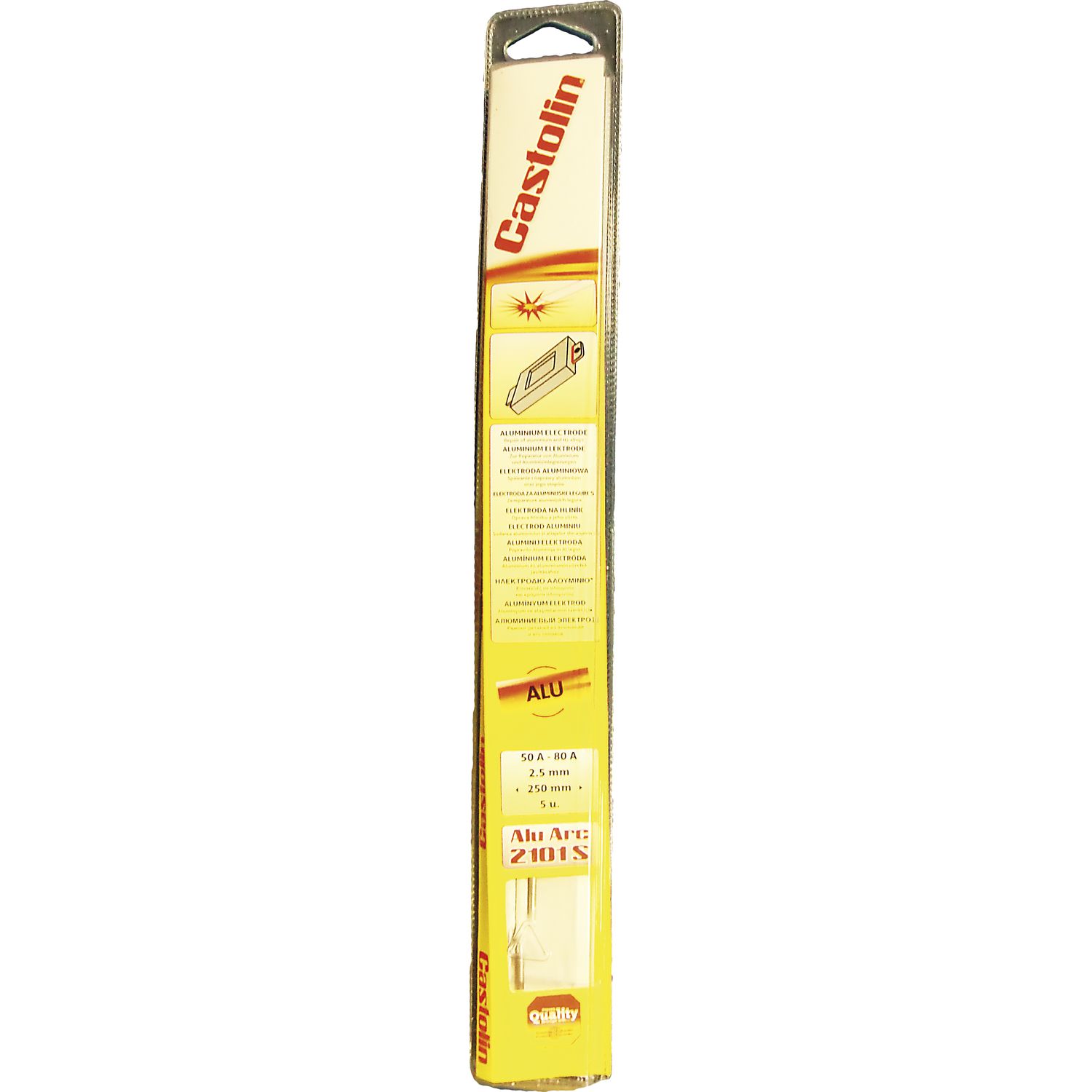 Castolin Aluelektrode 2101 S ø 2,5mm Länge 250mm (5 Stück)