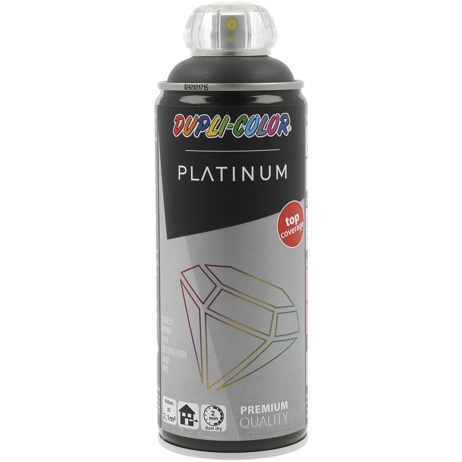 Dupli-Color Lackspray Platinum anthrazit seidenmatt 400ml (400 ml)