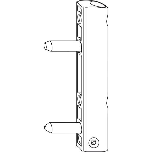 Winkhaus WINKHAUS Flügellager FL.KA.20-6-20.WS, 100 kg, weiß