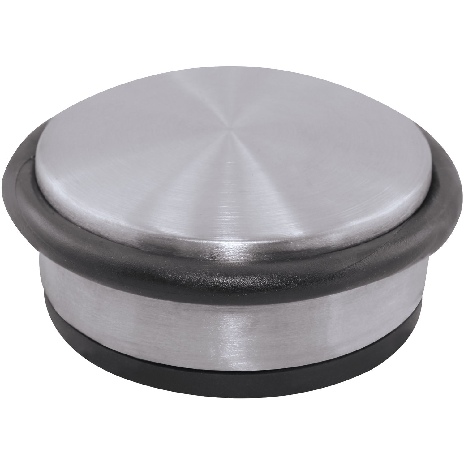 Bodentürpuffer - freistehend rund 95, 1,3 kg, H 45mm,Edelstahl geschl.SB
